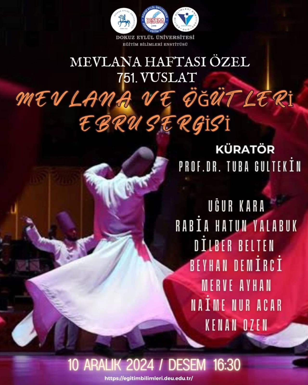 Mevlana ve Ogutleri Afis